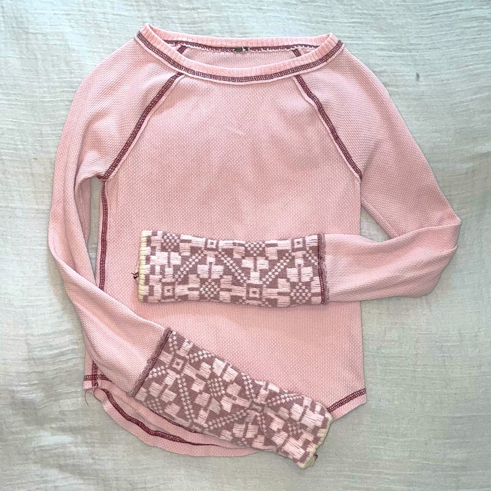 Free people long sleeve top